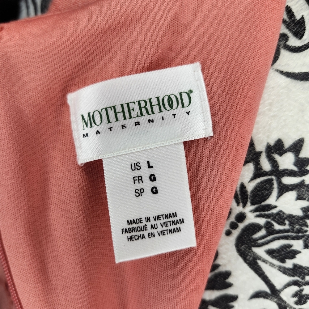MOTHERHOOD MATERNITY Coral Lace Dress - Large - Picture 7 of 7
